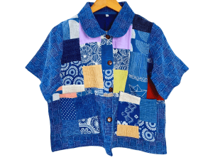 เสื้อสโตนวอชย้อมคราม (ผู้หญิง)