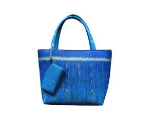 กระเป๋าผ้าไหมมัดหมี่ทอมือ